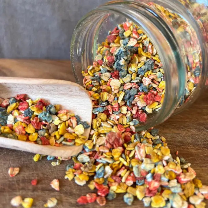 Dogfetti arc-en-ciel de Cooka - vermicelles sains à base d'avoine