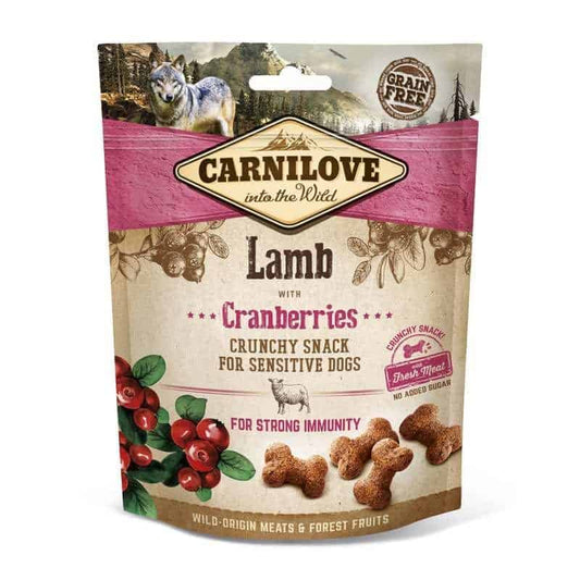 Carnilove Crunchy Snack - Lam & Cranberry (200gr)