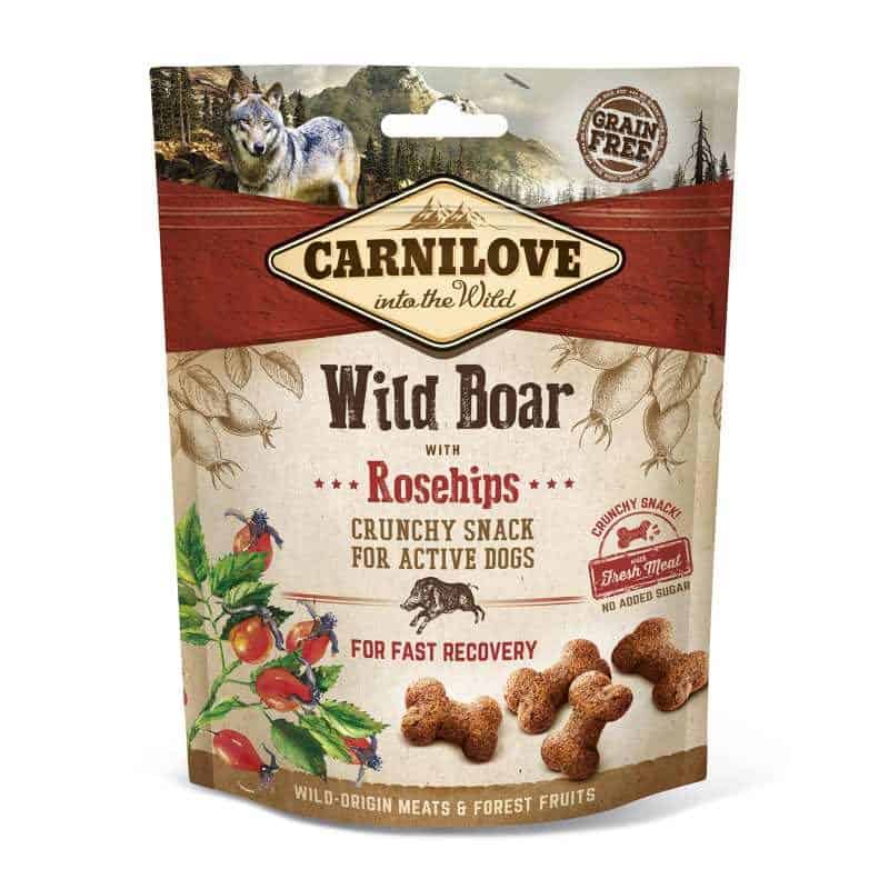 Carnilove Crunchy Snack - Wild Boar &amp; Rosehip (200gr)