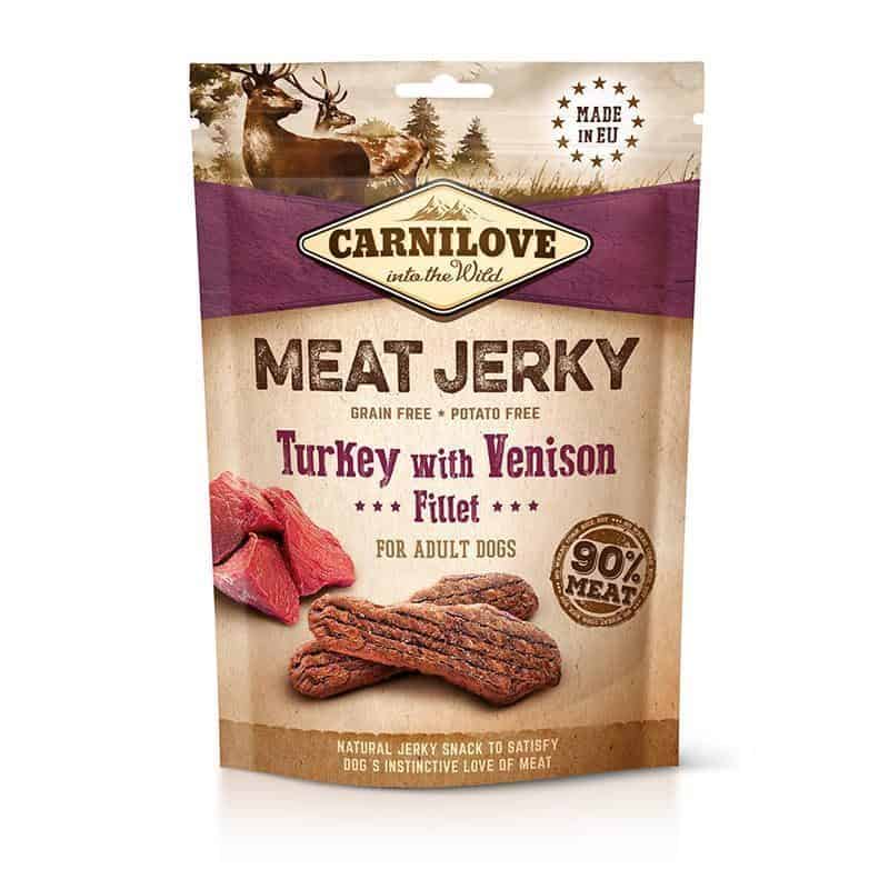 Carnilove Meat Jerky Turkey with Vension