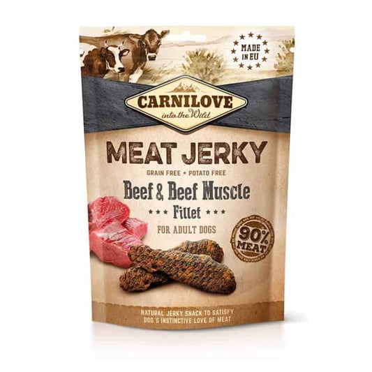 Carnilove Meat Jerky de bœuf avec muscle de bœuf