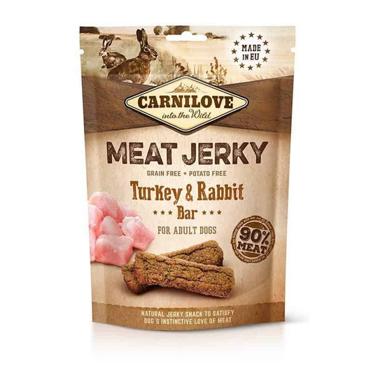 Carnilove Meat Jerky Dinde et Lapin