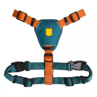 Woolly Wolf Harness Colour Block Lime