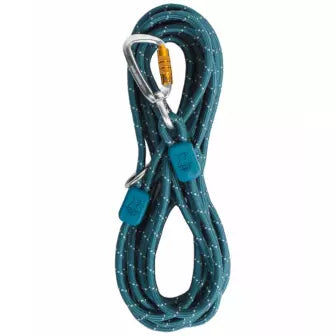 Woolly Wolf Long Rope Leash in Deep Teal (6 meter)