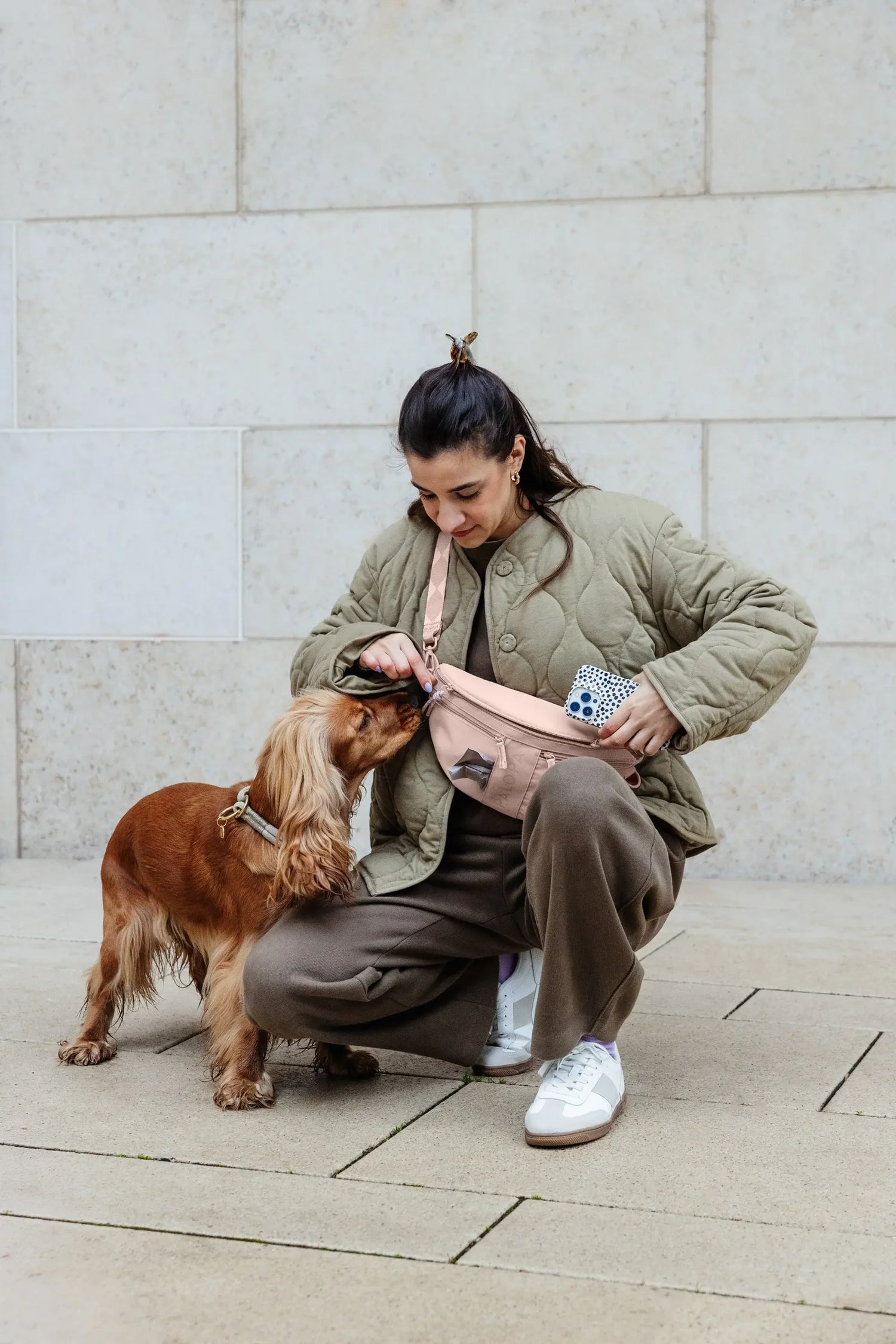 Palopa Dog Bum Bag Emma - Rosa - PRE-ORDER