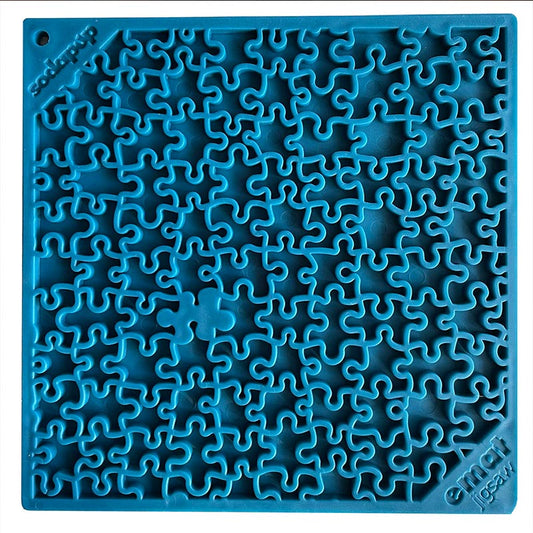 Sodapup eMat Jigsaw blue large