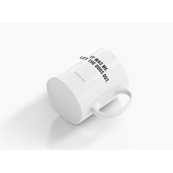 Typealive mug 'It was me'