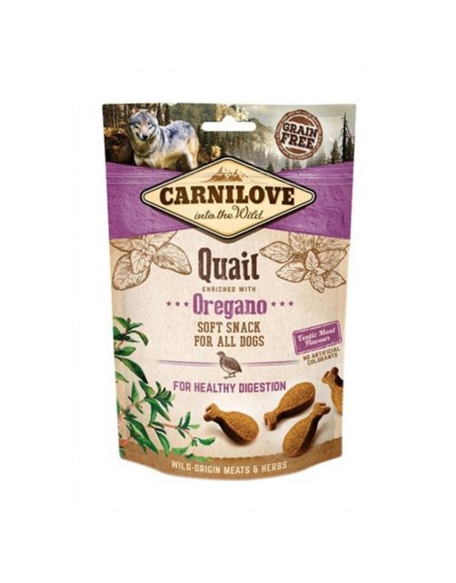 Carnilove Soft Snack - Caille et Origan (200gr)