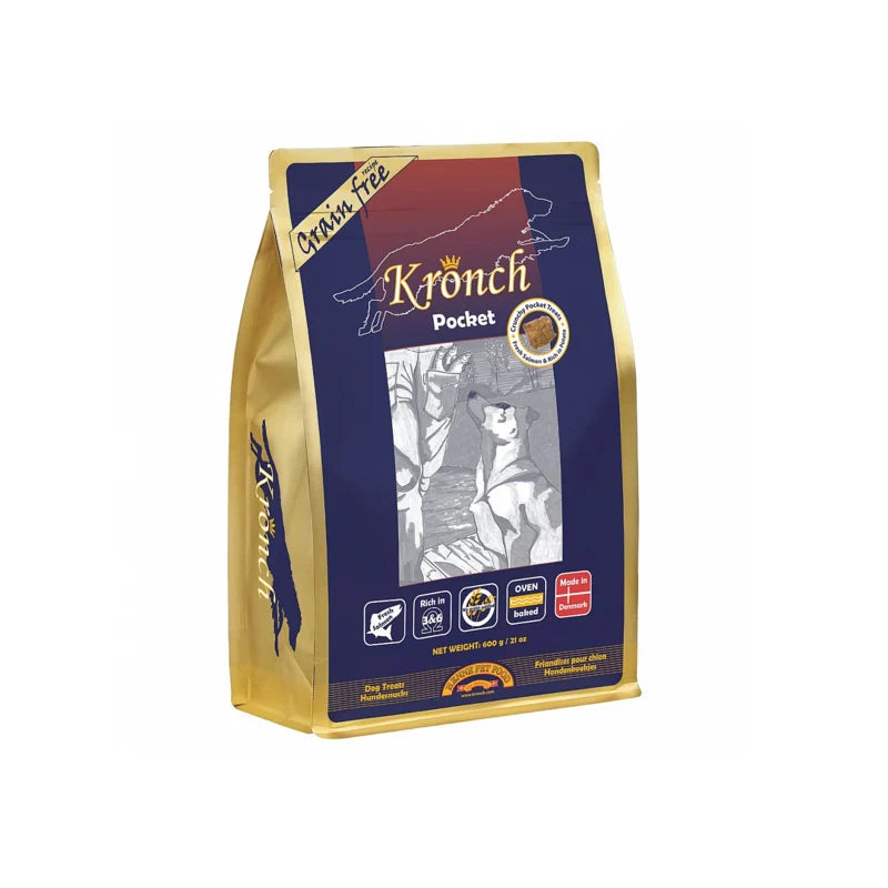 Henne Lakse Kronch 76% Zalmsnacks Pockets (600 gram)