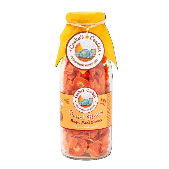 Cooka's Cookies Carrot Flakes - topper van wortel flokken