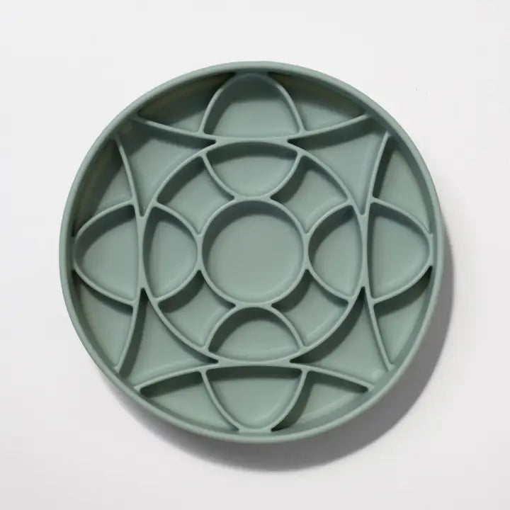 Dogged Seafoam slow feeder bowl Circulo