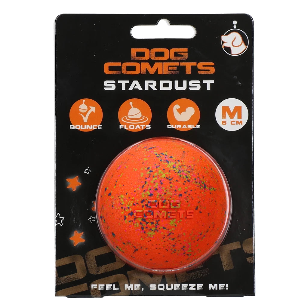 Dog Comets Stardust Orange Medium