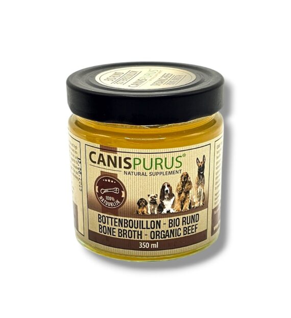 Canis Purus Kant & klaar Bottenbouillon Bio Rund (350ml)