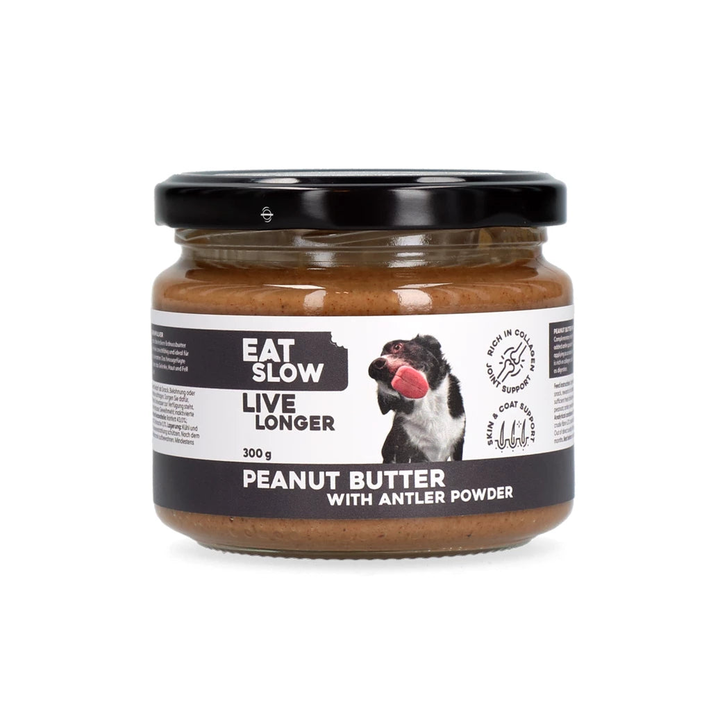 Eat Slow Live Longer Peanut Butter With Antler Powder