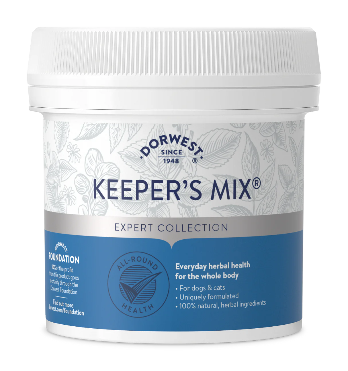 Dorwest Keepers Mix - allround supplement & aanvulling BARF dieet - 250gram