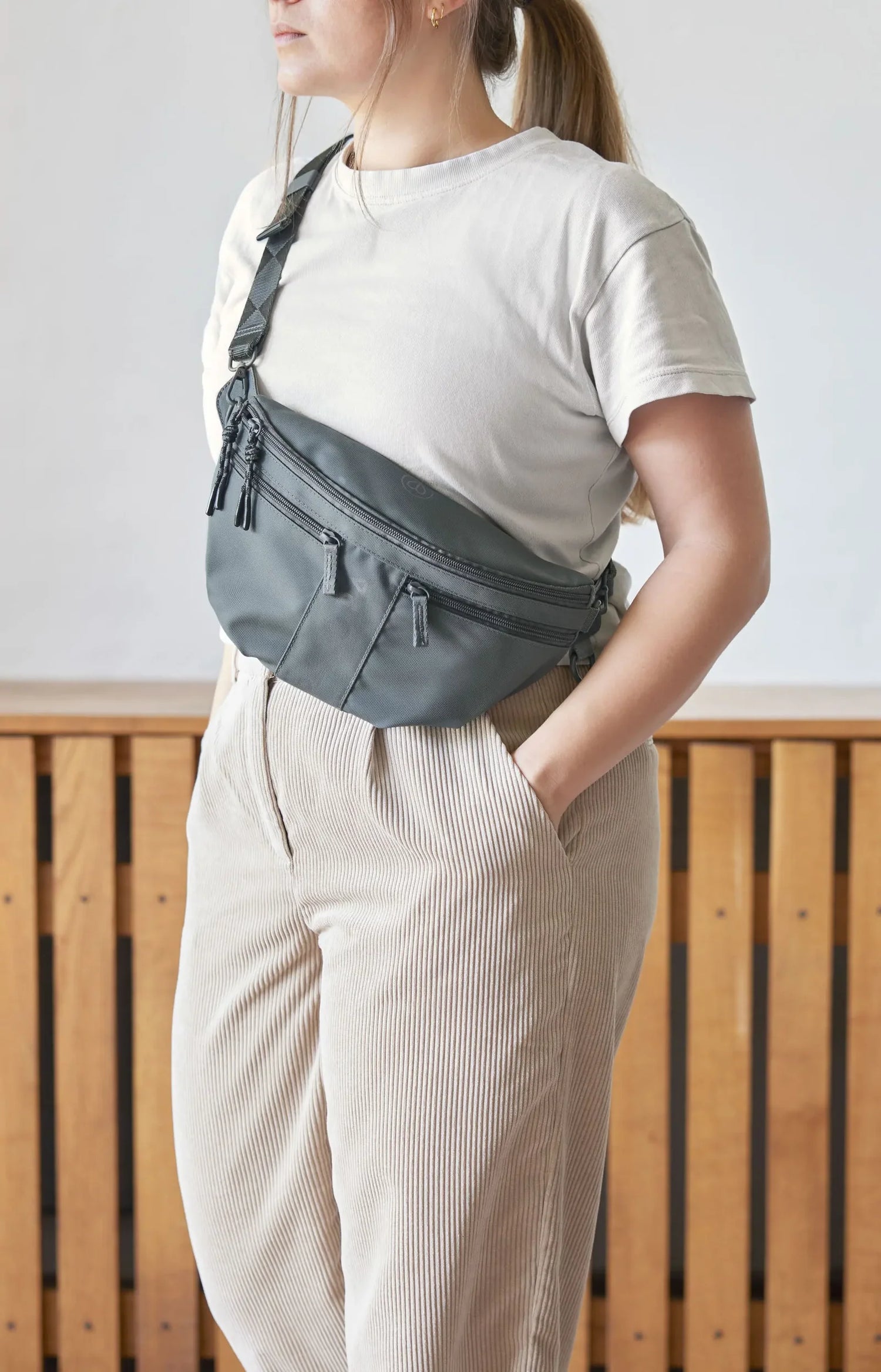 Palopa Dog Bum Bag Emma - Anthracite - PRE-ORDER