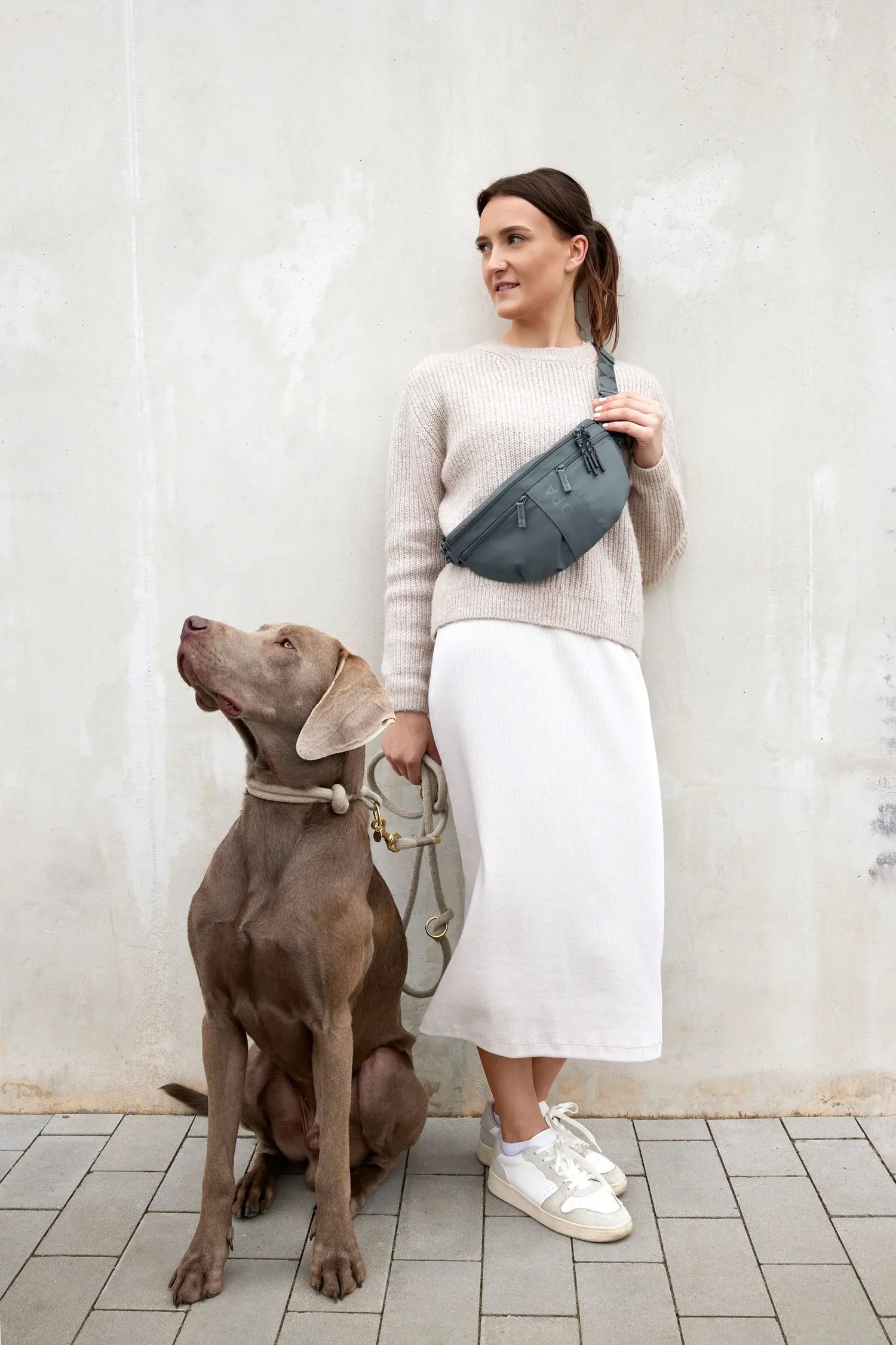 Palopa Dog Bum Bag Emma - Anthracite - PRE-ORDER