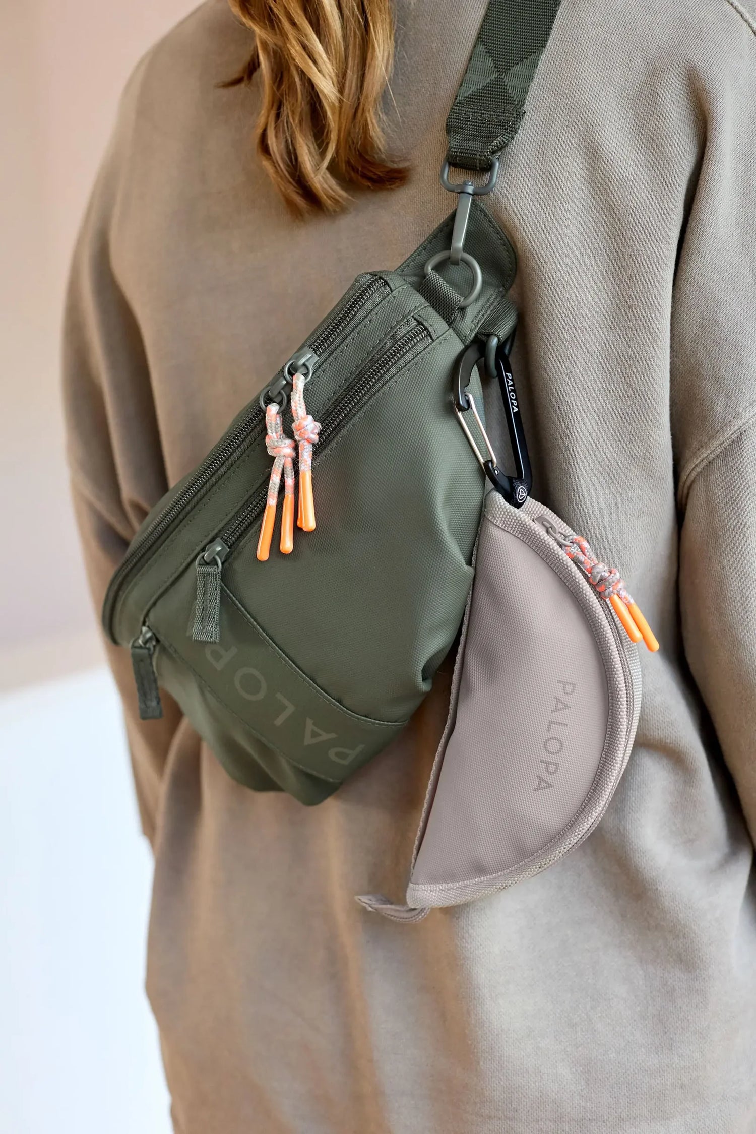 Palopa Dog Bum Bag Emma - Dark olive - PRE-ORDER