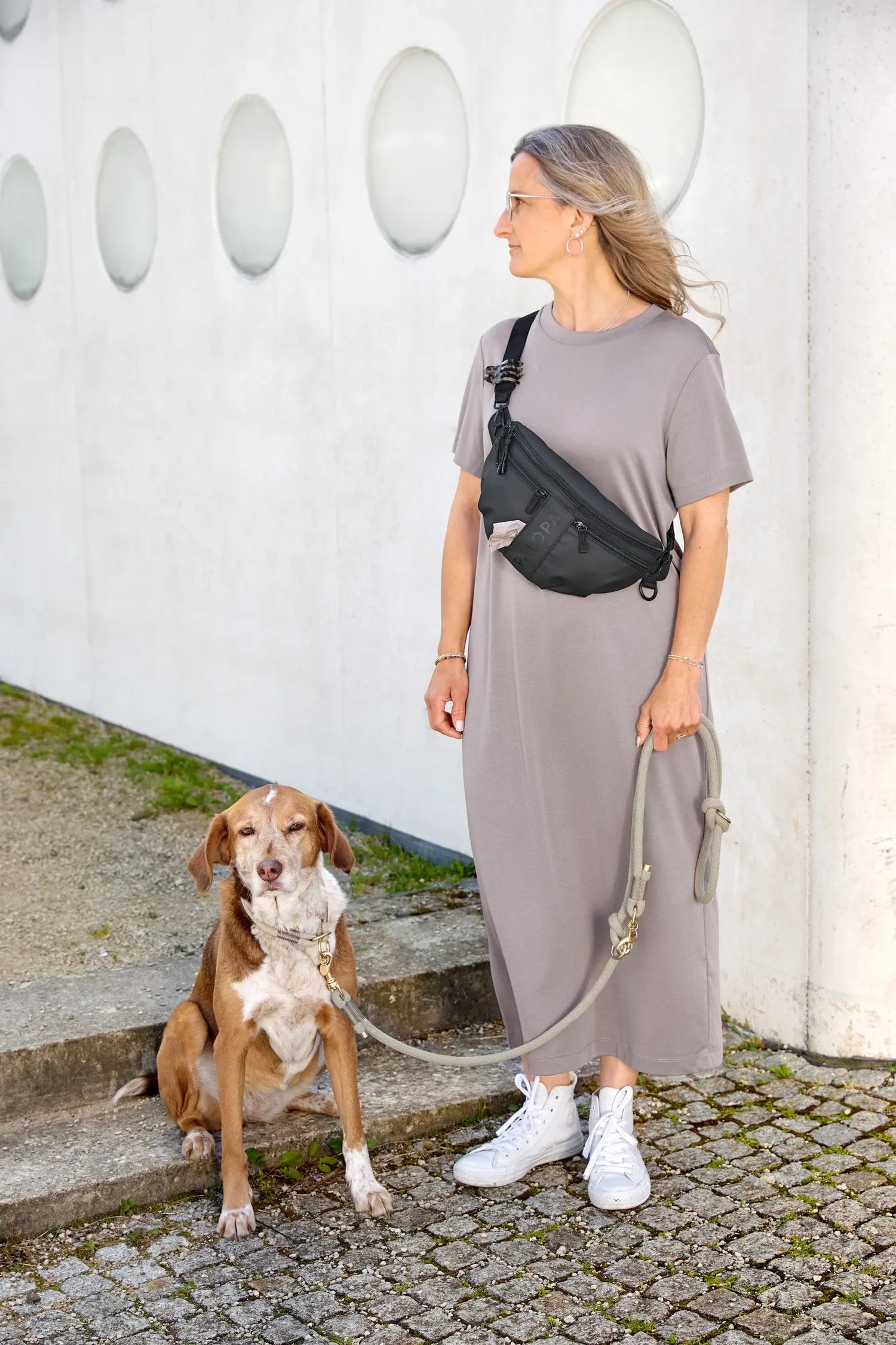 Palopa Dog Bum Bag Emma - Black - PRE-ORDER