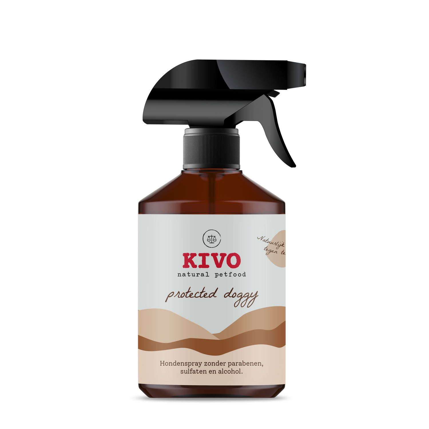 Kivo Dogspray Protected Doggy - natuurlijke vachtspray tegen vlooien en teken