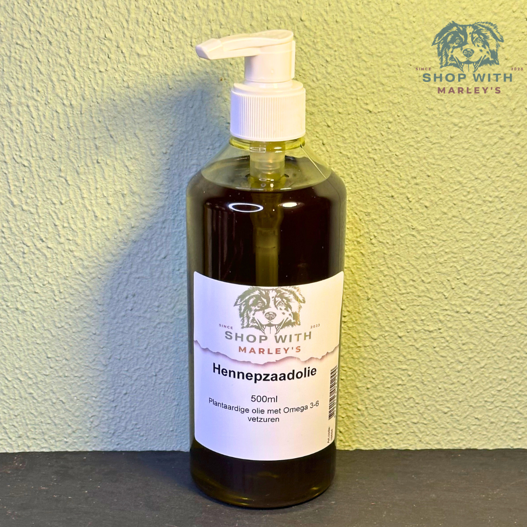 Shop with Marley's Hennepzaadolie (500ml)