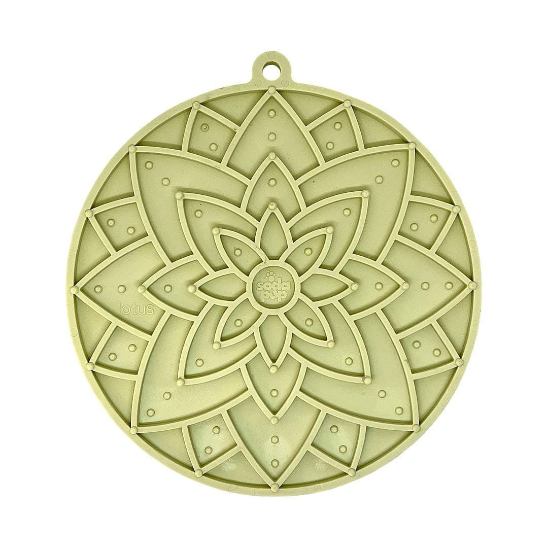 Sodapup eMat Lotus vert clair rond