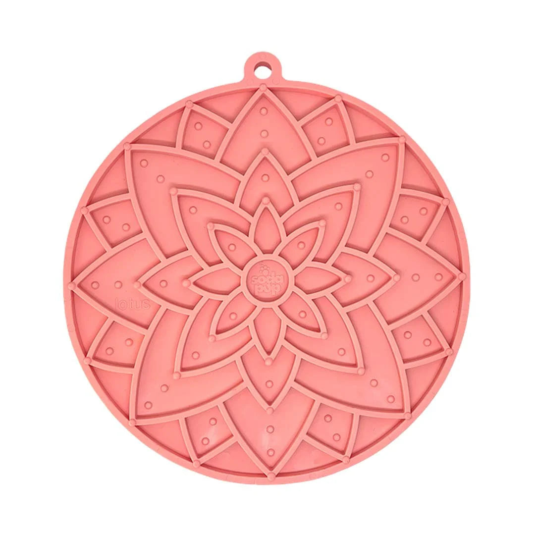 Sodapup eMat Lotus rose clair rond
