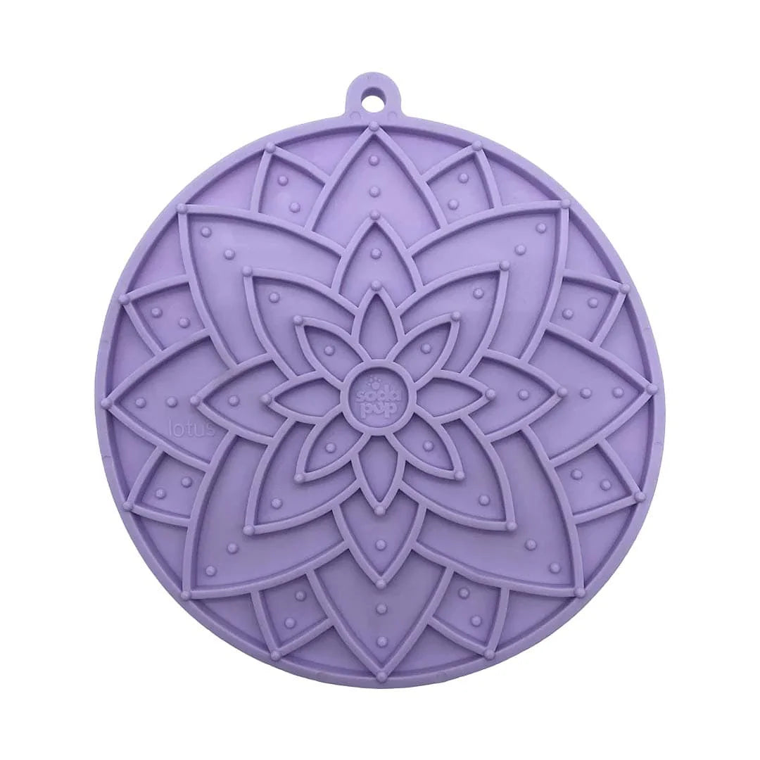 Sodapup eMat Lotus violet clair rond