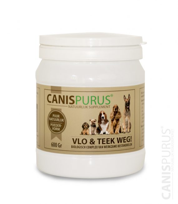 Complément Canis Purus anti-puces et tiques (600gr)