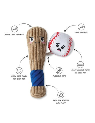 Fringe Batter up plush