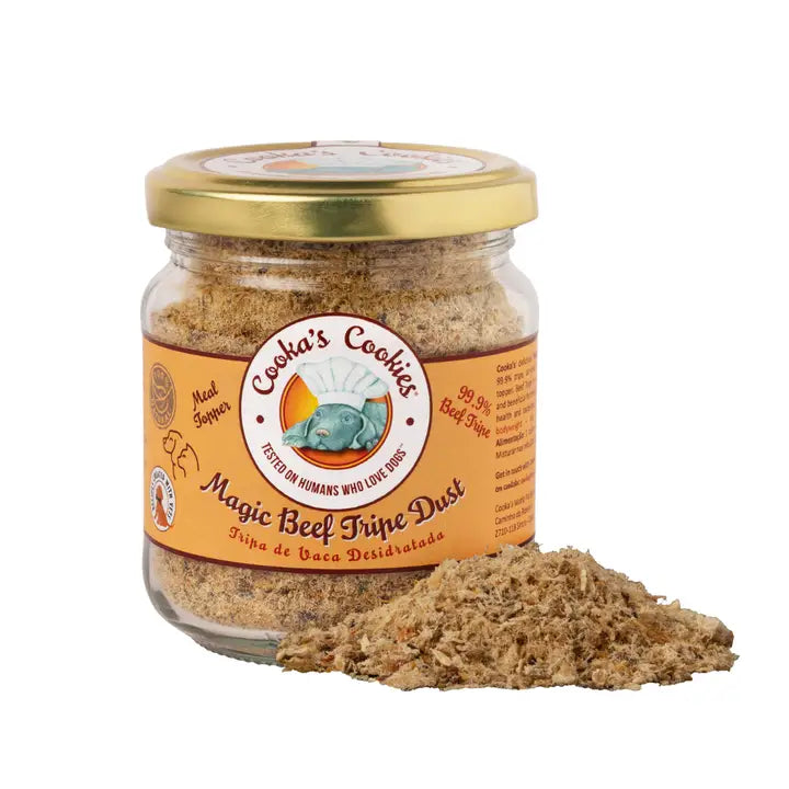 Cooka's Cookies Magic Tripe Dust - maaltijdtopper van smakelijke runderpens