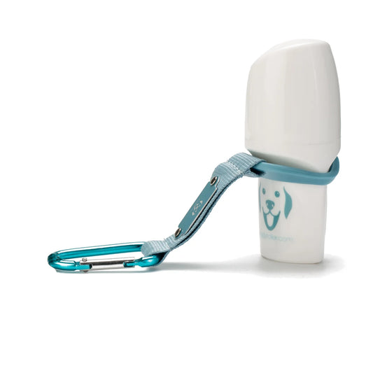 Doggy roller with carabiner turquoise