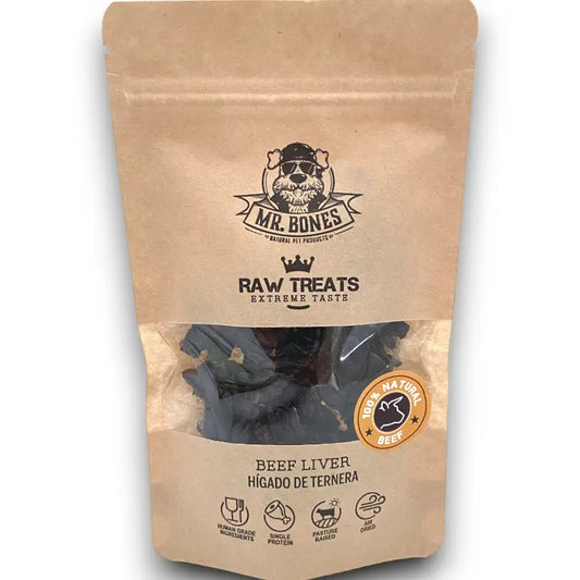 Productafbeelding Mr. Bones Raw Treats Kalfslever