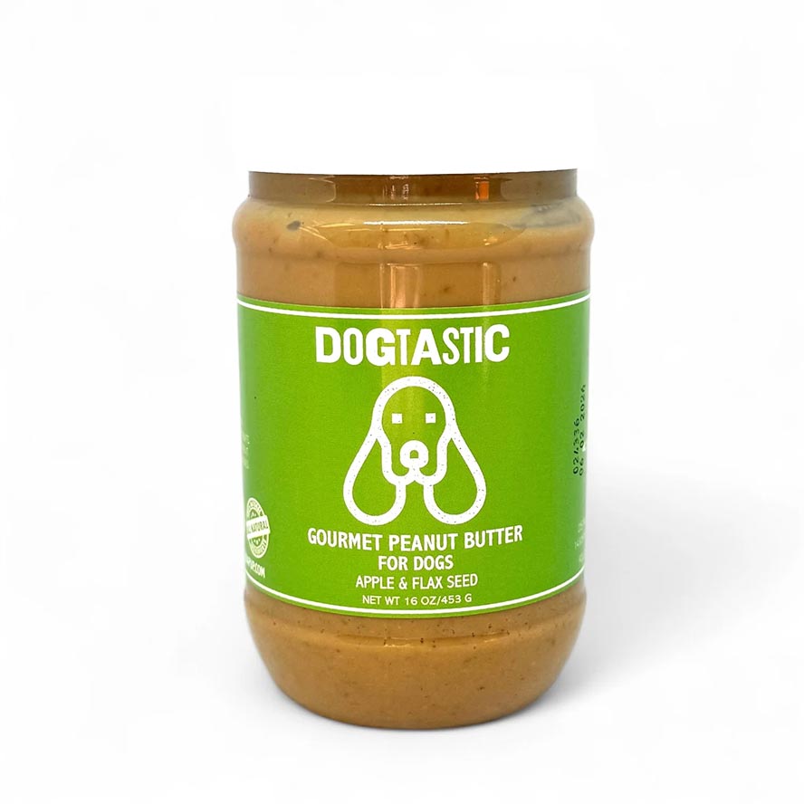 Sodapup Dogtastic Gourmet Peanut Butter - Apple & Flax Seed (480gram)