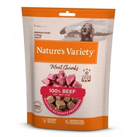 Natures Variety Freeze Dried Chunks Beef (50gr)